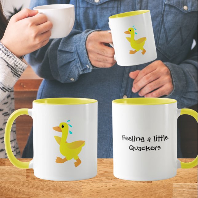 Feeling a little Quackers Duck Humor Mug (Creator Uploaded)