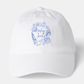 Feeling Beachy Seashell Aesthetic Tot Hat
