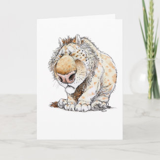 Feeling Beastly Greeting Card