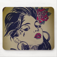feeling beautiful mouse pad