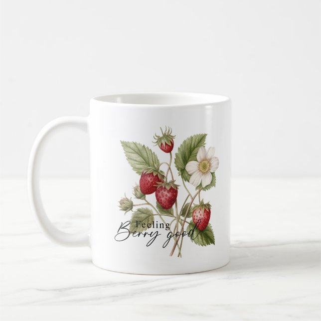 Feeling Berry Good Coffee Mug (Left)
