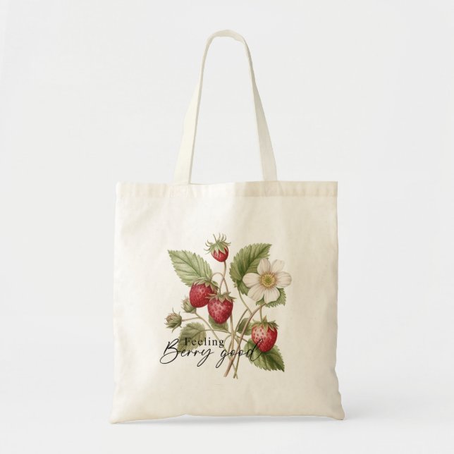 Feeling Berry Good Tote Bag (Front)