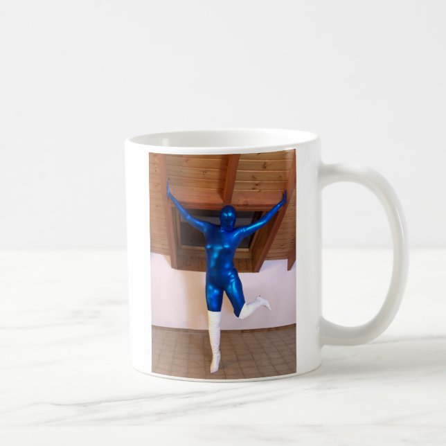 Feeling blue? coffee mug (Right)