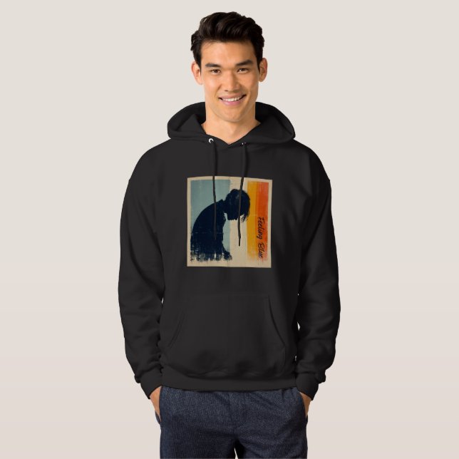 Feeling Blue – Limited Edition (3) Hoodie (Front Full)