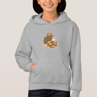 Feeling Bookish Cat Hoodie