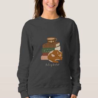 Feeling Bookish Cat Sweatshirt