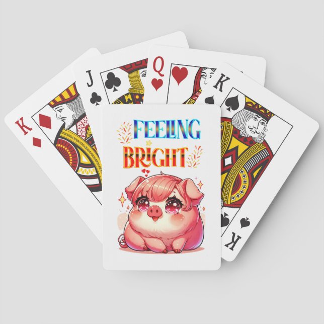 Feeling Bright Poker Cards (Back)
