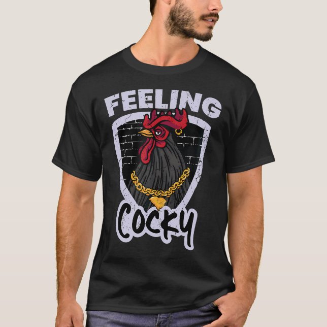 Feeling Cocky In South Carolina T-Shirt (Front)