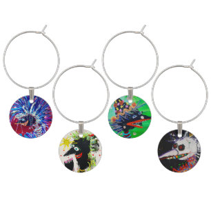 FEELING CROWZY Wine Charms