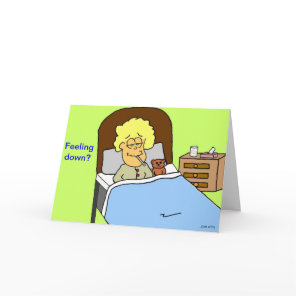 Feeling Down Greeting Card