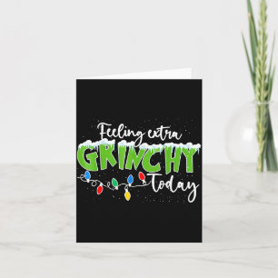 Feeling Extra Today Funny Christmas 2025  Card
