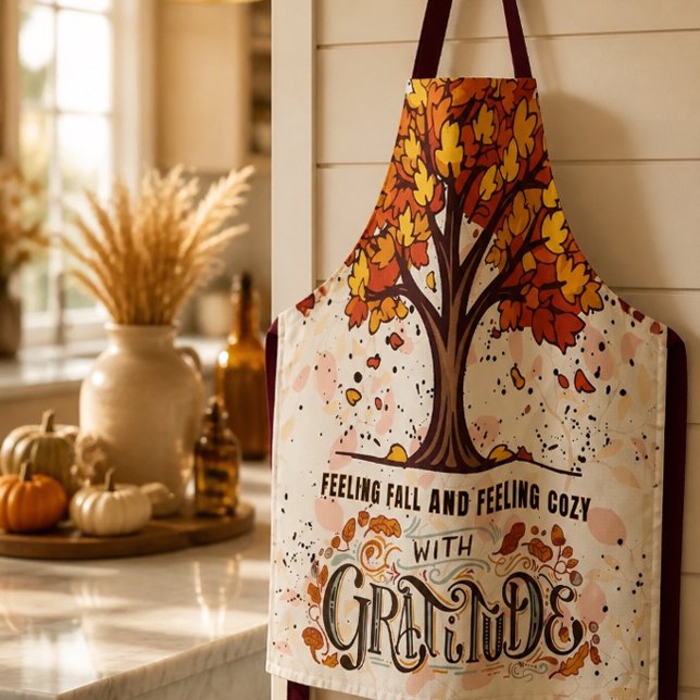Feeling Fall and Feeling Cozy with Gratitude Apron (Creator Uploaded)
