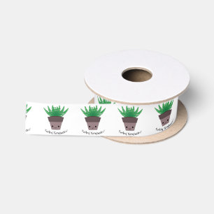 Feeling Ferntastic Fern Satin Ribbon