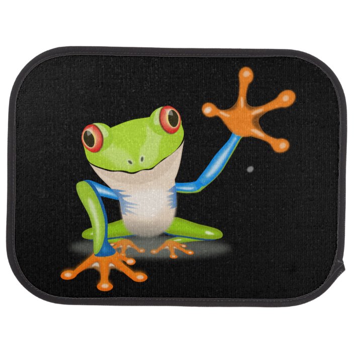 Feeling Froggy? - Tree Frog Car Floor Mat | Zazzle