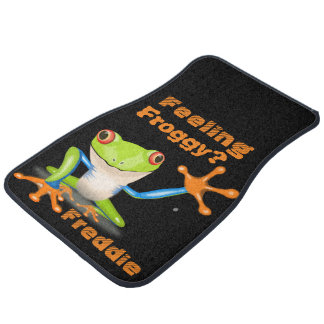 Feeling Froggy? - Tree Frog Car Mat