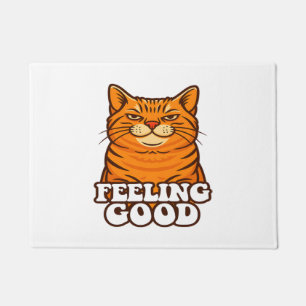 Feeling Good Cool Cat Doormat