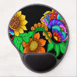 Feeling Good Gel Mouse Pad<br><div class="desc">“Feeling Good” is an original design created by Debi Payne Designs. “Feeling Good” is a whimsical design of flowers and leaves in bold, bright colors or red, orange, yellow, green, blue, purple, pink and teal to create an interesting and eye-catching design.</div>