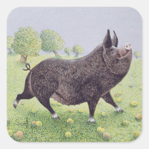 Feeling Great Square Sticker