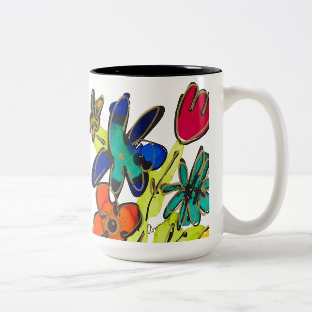 Feeling Groovy Coffee Mug (Right)
