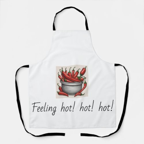 Feeling hot hot hot apron