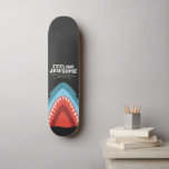 Feeling Jawsome Shark Funny Summer Puns Beach Skateboard<br><div class="desc">Get this FEELING JAWSOME FUNNY SHARK SURFBOARD SUMMER BEACH VACATION graphic print,  it is a perfect addition to your summer wardrobe and it is for surfers,  water sports lovers or beach lovers who love to go to the beach and ride waves with a surfboard.</div>