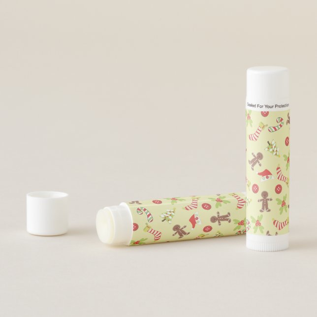 Feeling like Christmas Gingerbread Man Lip Balm (In Situ)