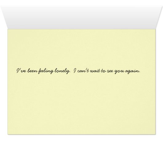 Feeling loney (Inside Horizontal (Bottom))