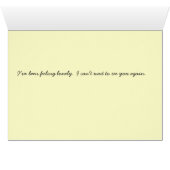 Feeling loney cards (Inside Horizontal (Bottom))