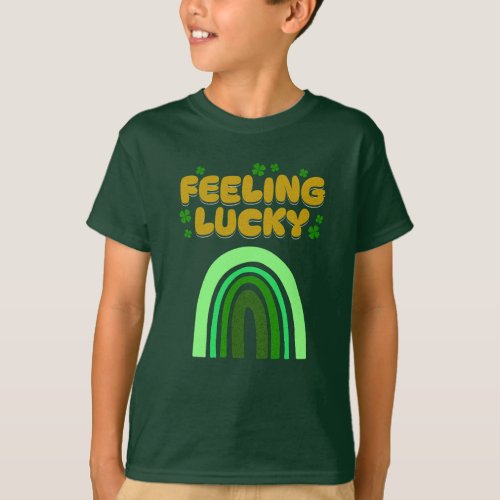 Feeling Lucky for St Patricks Day T_Shirt