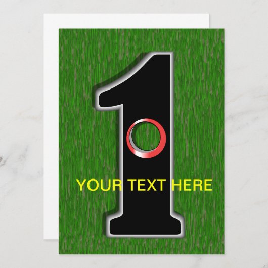 Feeling Lucky in Golf? (Front/Back)