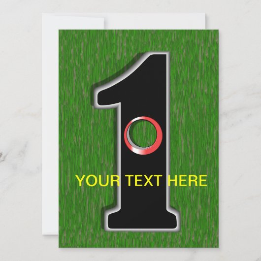 Feeling Lucky in Golf? (Front)