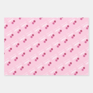 Feeling Lucky, Lucky Girl, Luckiest Girl, Preppy Wrapping Paper Sheets