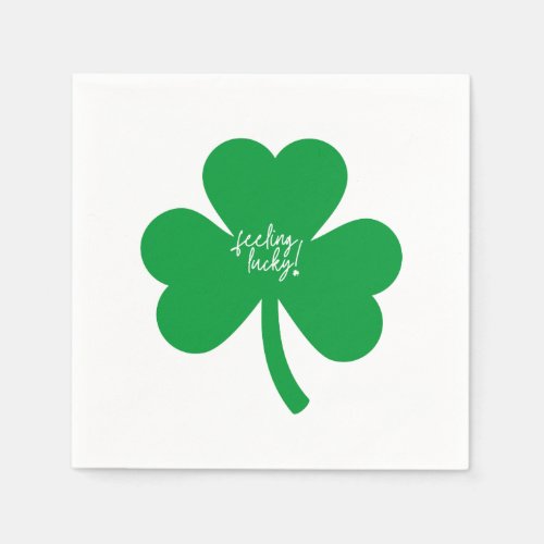 Feeling Lucky Paper Napkins