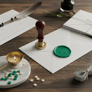 Feeling Lucky Solid Brass Wax Stamper