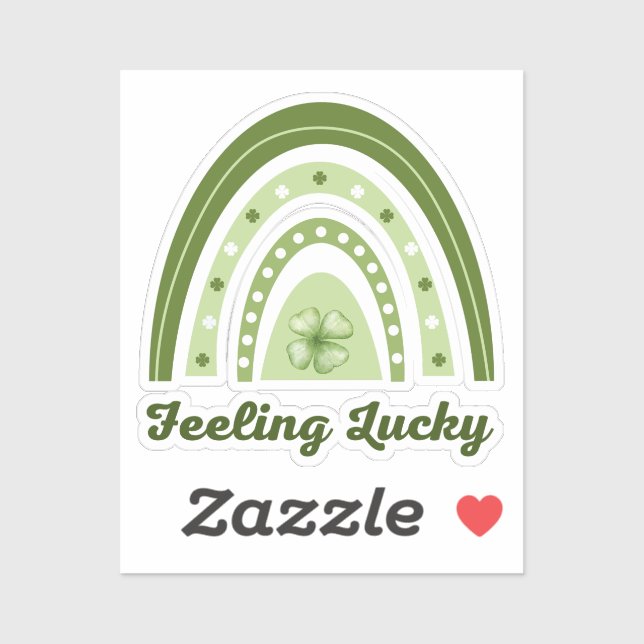 Feeling Lucky       Sticker (Sheet)