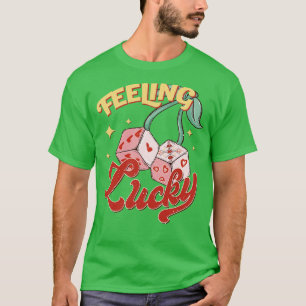 Feeling Lucky Tic Tac Toe Love Game Valentine Gift T-Shirt