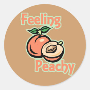 Feeling Peachy Stickers