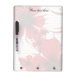 Feeling Red Key Holder Dry Erase Dry-Erase Board