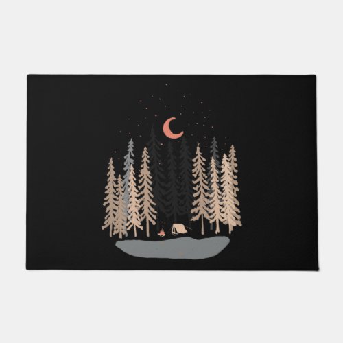 Feeling Small camping Doormat