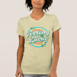 Feeling so Lucky T-Shirt<br><div class="desc">Cute retro style lettering that says "Feeling so Lucky" alongside a vintage style rainbow and matching shamrock.  Perfect for wearing on St. Patrick's Day!</div>