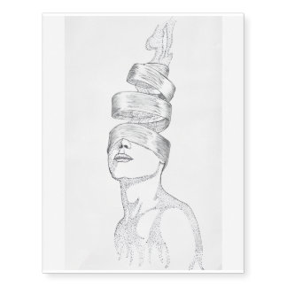 Feeling stuck temporary tattoos