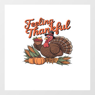 Feeling thankful Classic T-Shirt Floor Decals