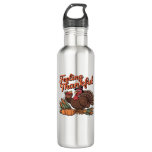 Feeling thankful Classic T-Shirt Stainless Steel Water Bottle