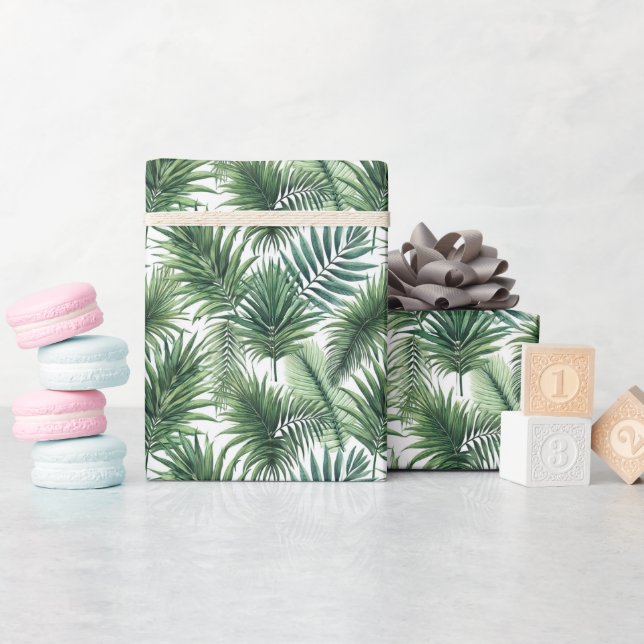 Feeling Tropical Wrapping Paper (Baby Shower)