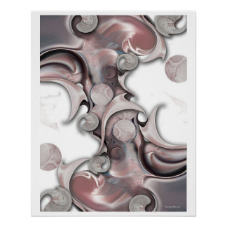 "Feeling vs Projection", Glossy Poster