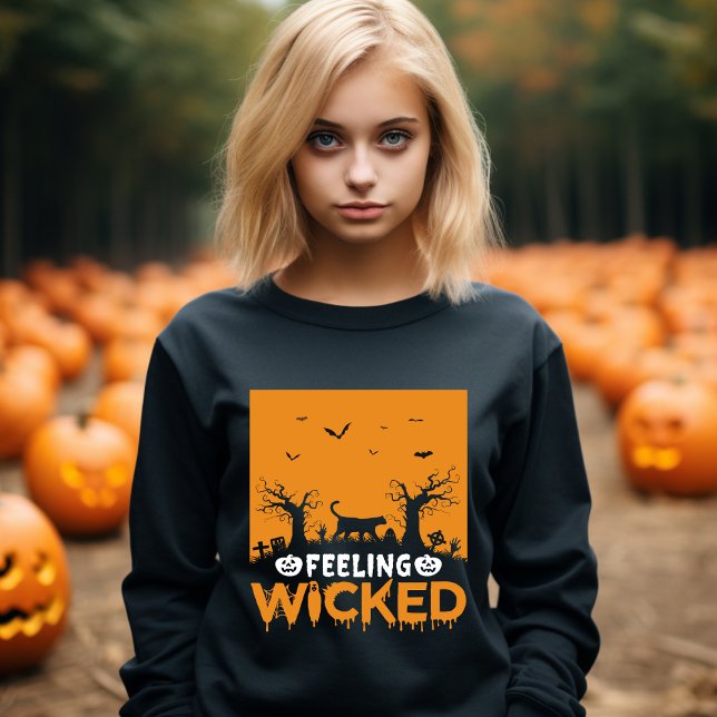 Feeling Wicked Halloween T-Shirt (Creator Uploaded)