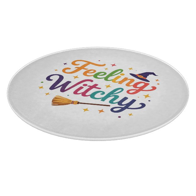 Feeling Witchy Cutting Board (Corner)
