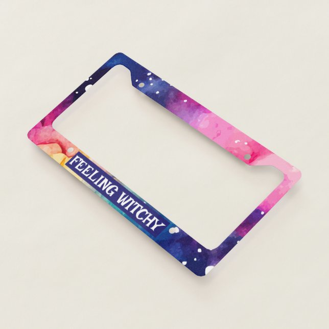 Feeling Witchy License Plate Cover (3/4)