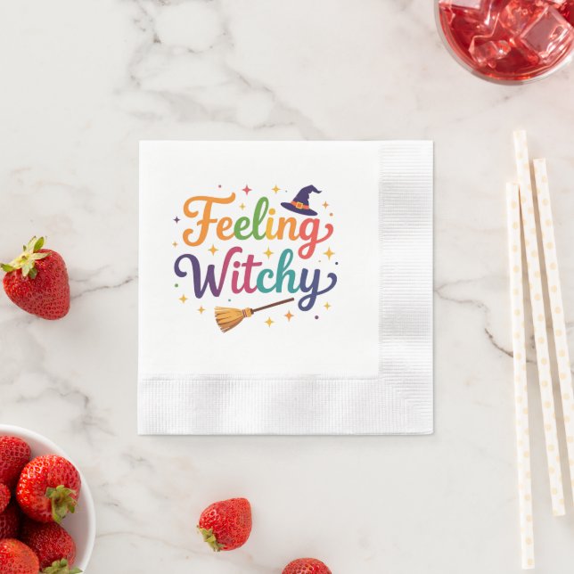Feeling Witchy Napkins (Insitu)