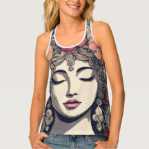 Feeling Zen AF in Bali Tank Top #3